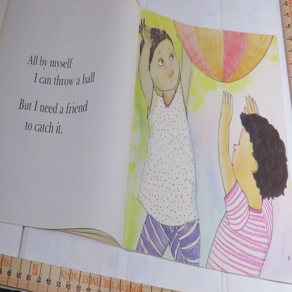 I Need A Friend BIG BOOK (almost 2 feet tall) by Sherry Kafka School Classroom - Picture 4 of 10